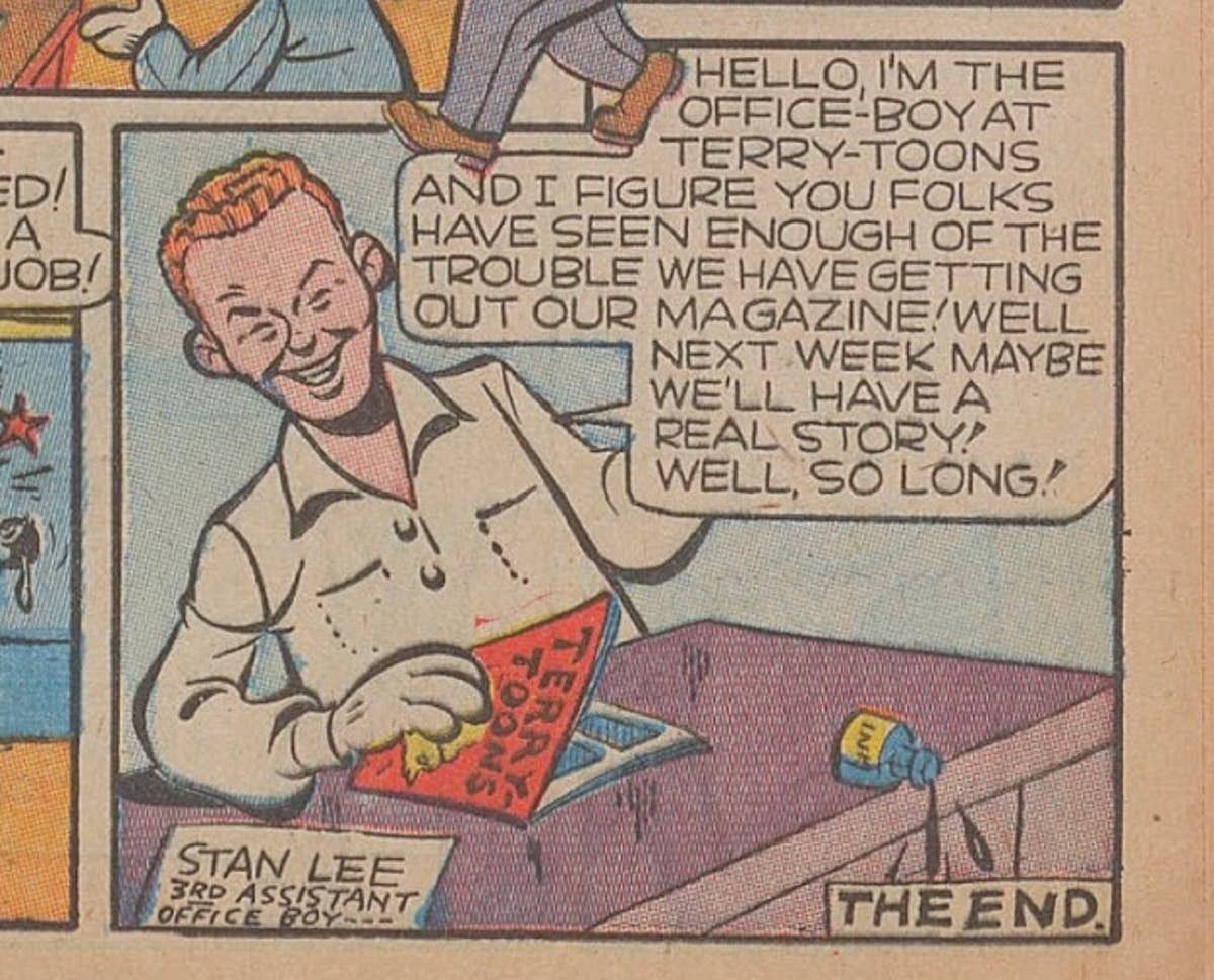 Stan Lee's first comic book cameo