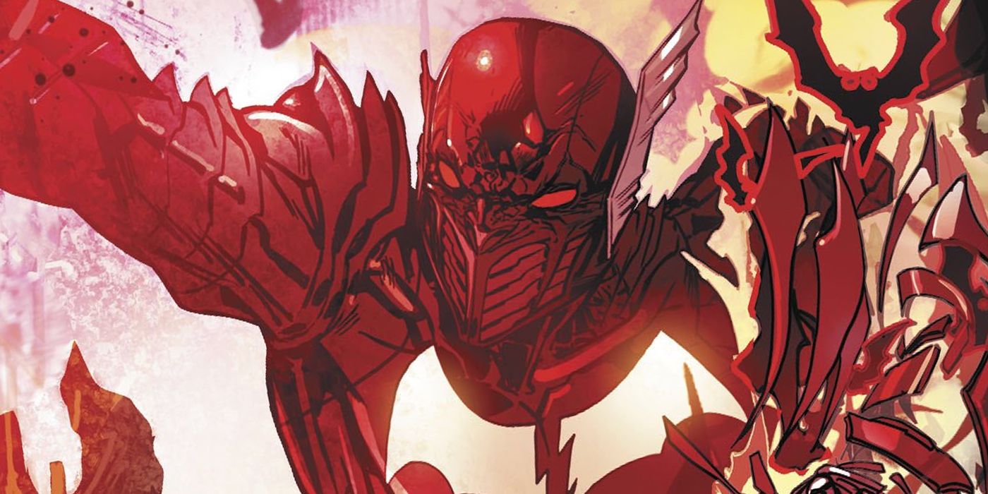 The dark multiversal Batman known as Red Death from DC Comics