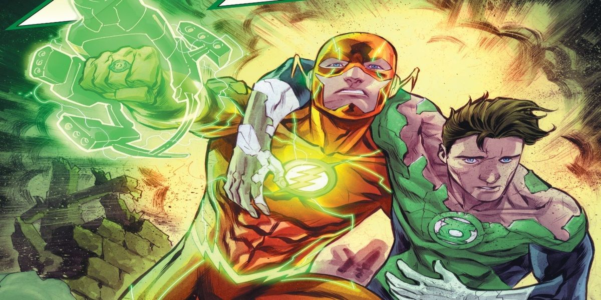 The New 52's Barry Allen and Hal Jordan team up for the first time in The Flash Annual #2