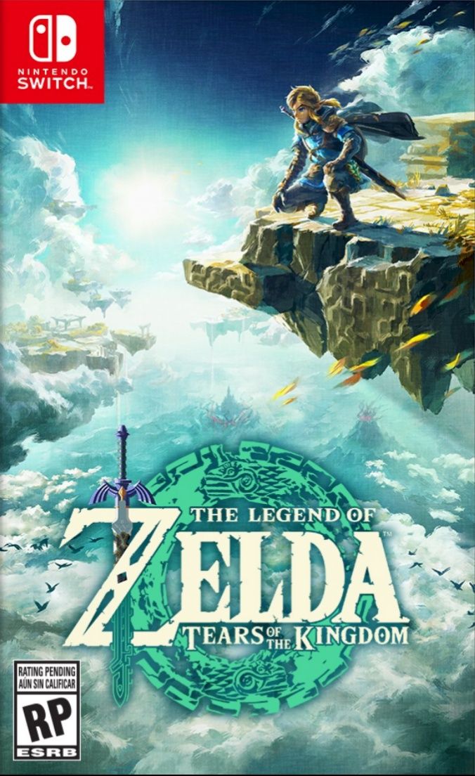 The Legend of Zelda Tears of the Kingdom Cover Art