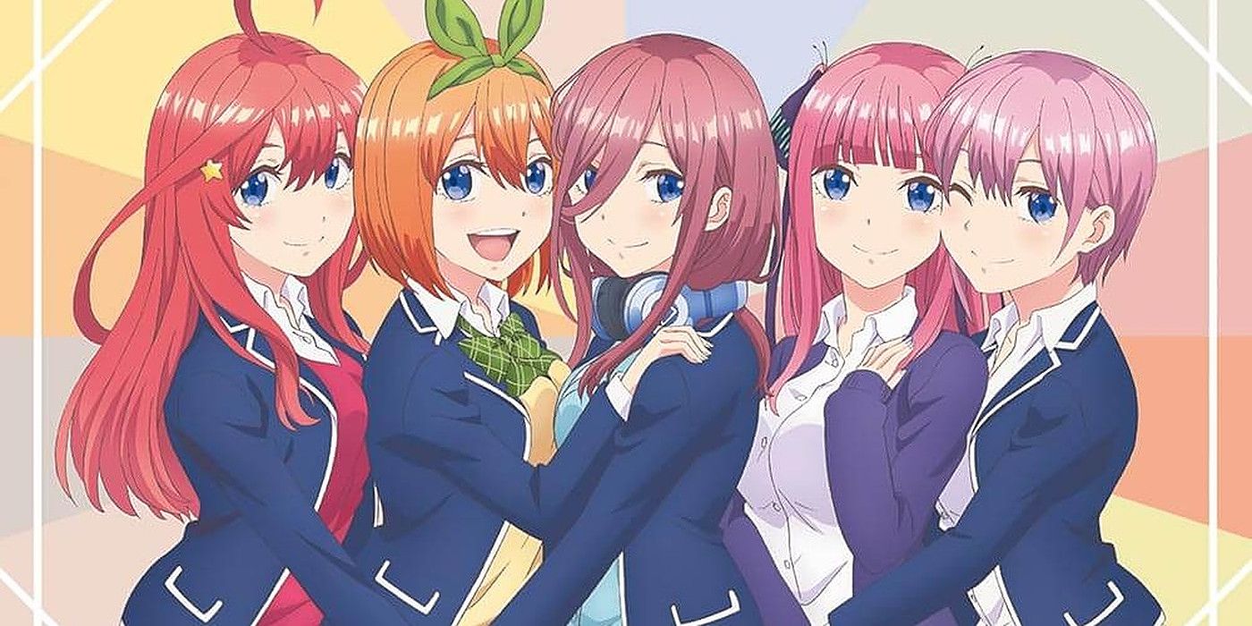 Go-Toubun no Hanayome - Comédia romântica harém vai ter Anime - IntoxiAnime