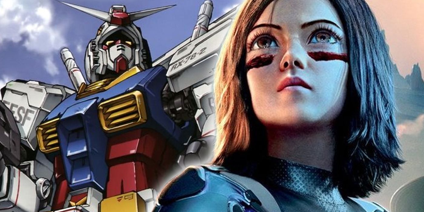 The RX-78-2 in Mobile Suit Gundam and Alita in Alita: Battle Angel