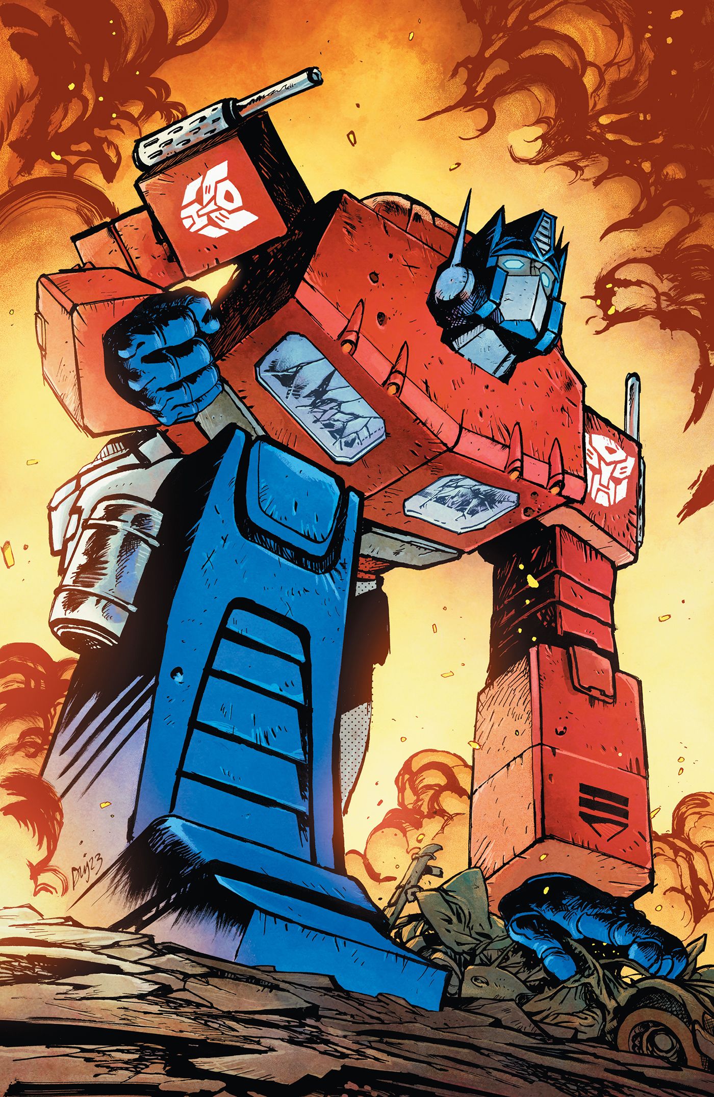 Walking Dead Writer Launches Transformers GI Joe Crossover