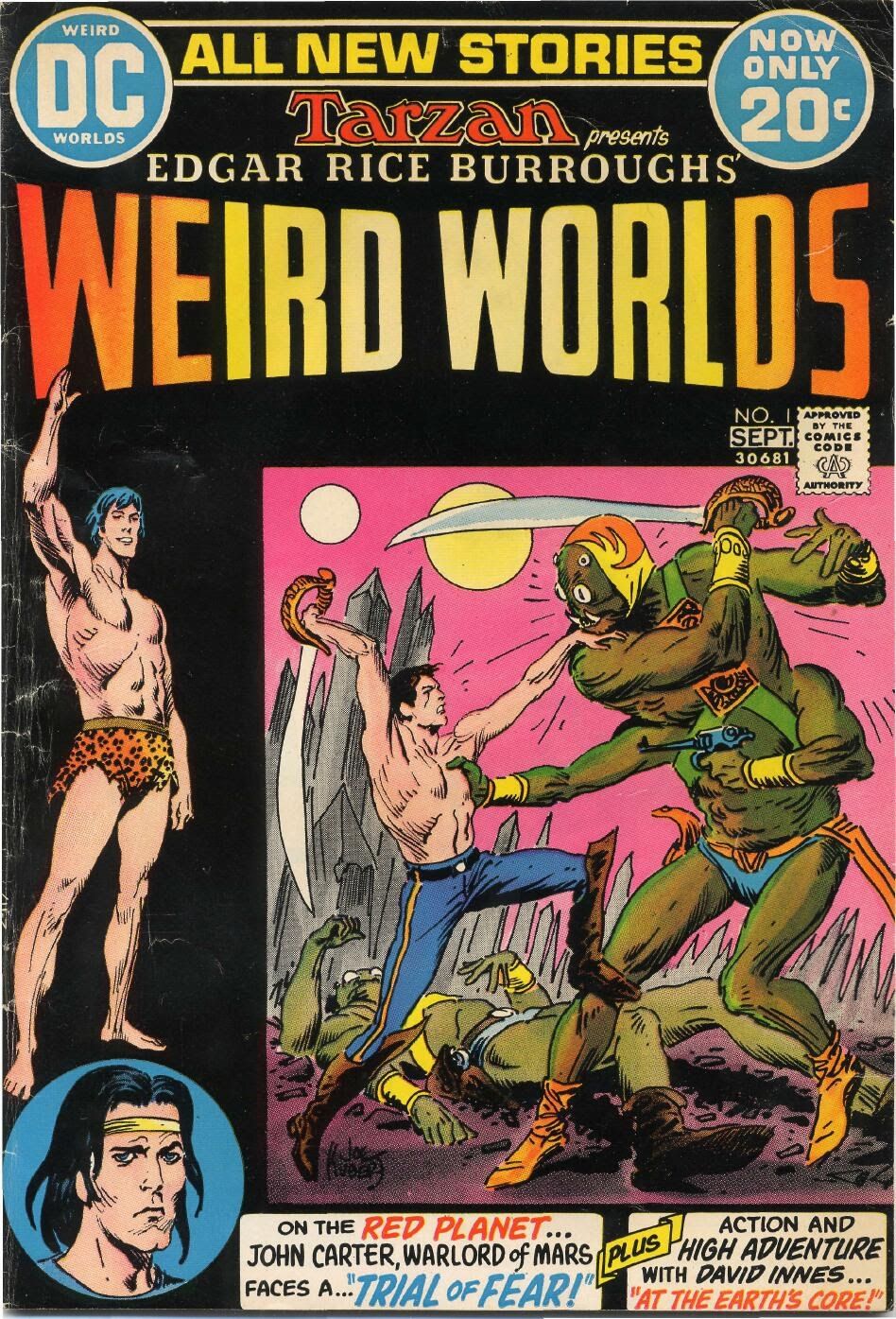 Série de quadrinhos da DC, Weird Worlds