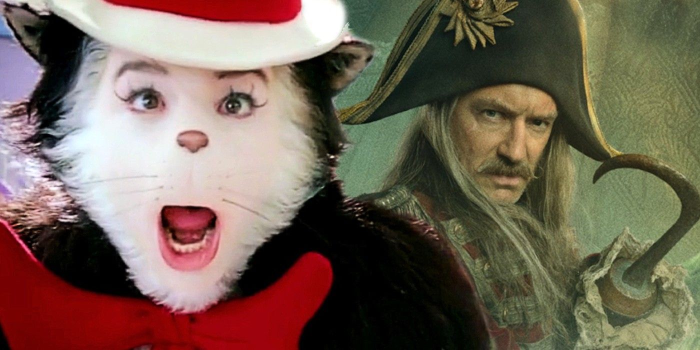 The Cat in the Hat (Mike Myers) and Peter Pan & Wendy's Captain Hook (Jude Law) 