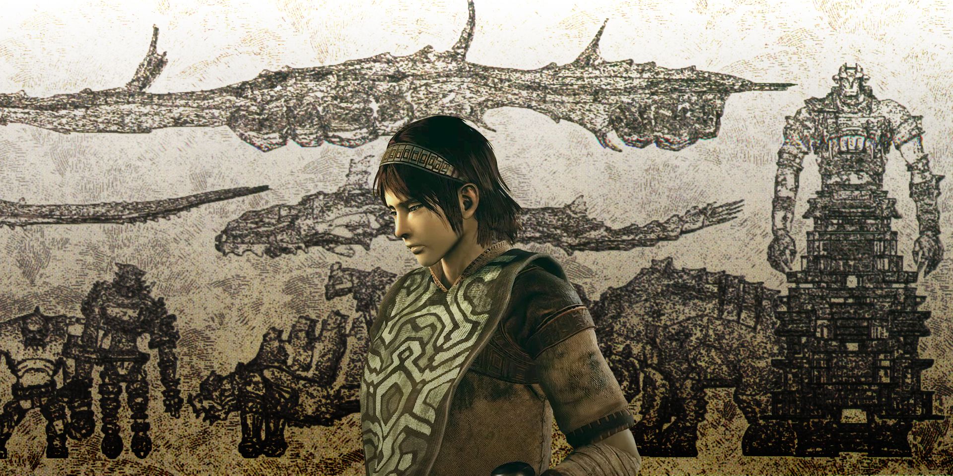 shadow of the colossus wander horns
