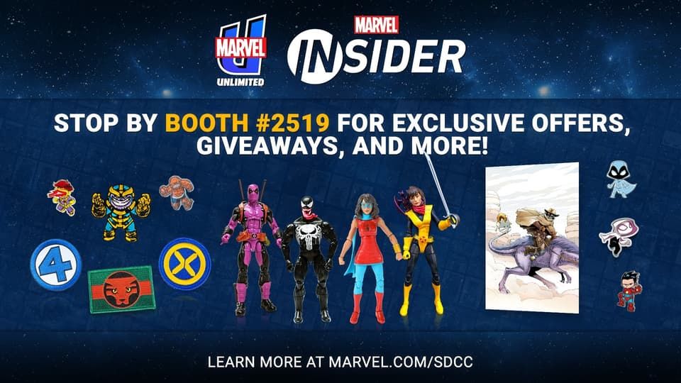 SDCC Marvel Unlimited Subscribers Receive Exclusive Offers