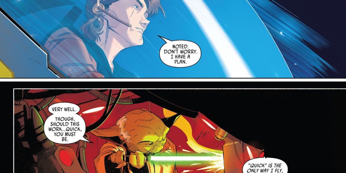 Star Wars: Yoda tem Anakin salvando Yoda de um megadroid 