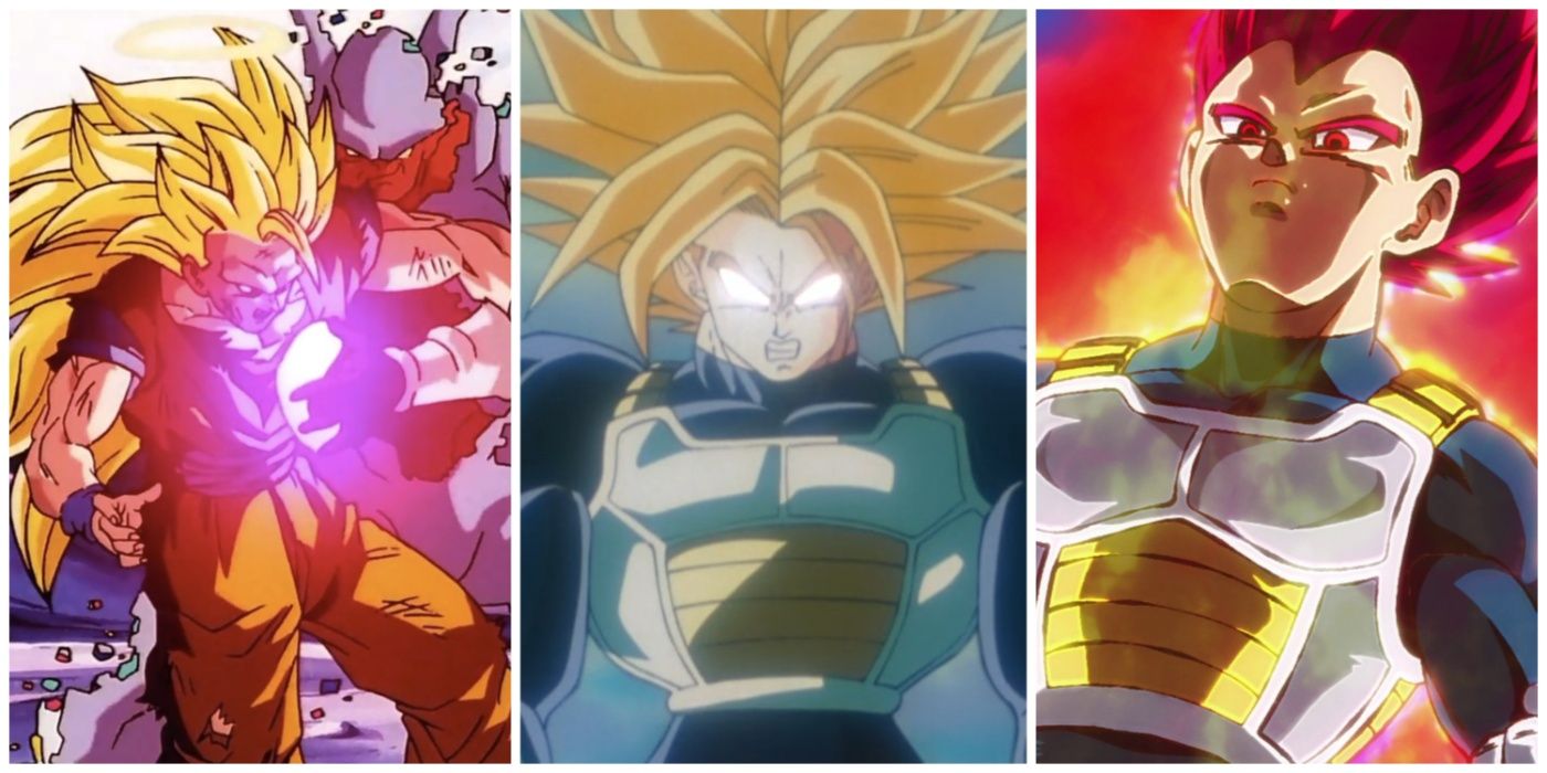 Did the future Trunks undergo the same transformation as Broly in