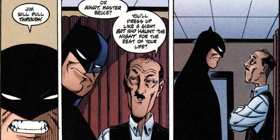 DC Comics Batman Would Break The No-Kill Rule For Alfred Pennyworth