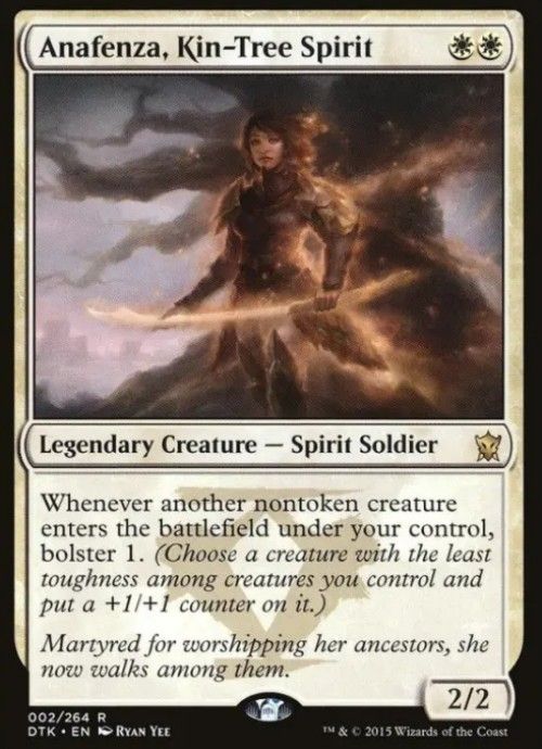 Anafenza Kin-Tree Spirit card art em Magic: The Gathering