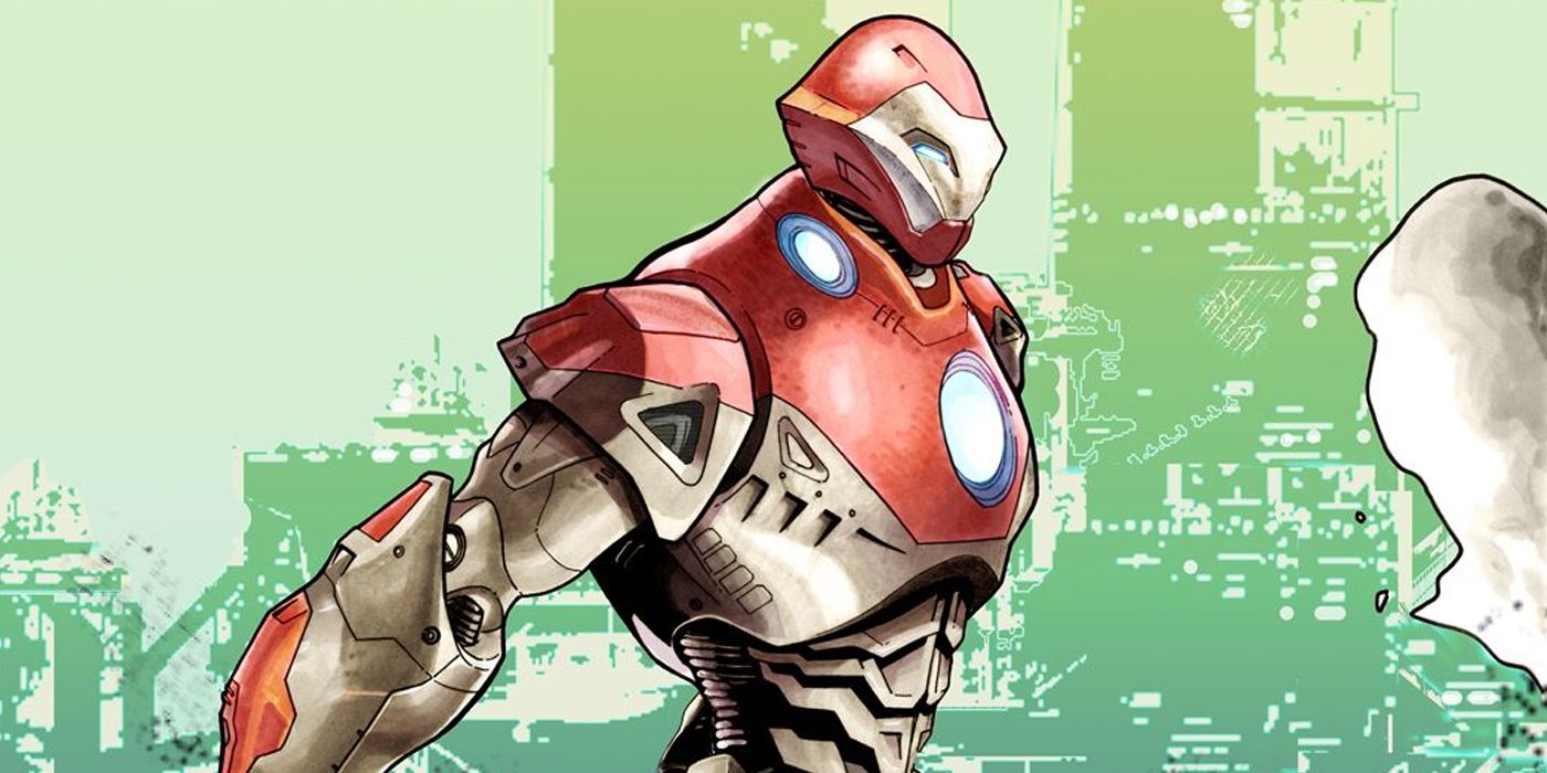 Antonio Stark as the Ultimate Iron Man from Marvel Comics