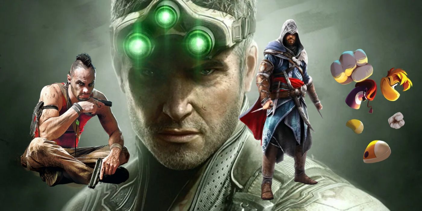 Os melhores jogos da Ubisoft incluem Far Cry 3, Splinter Cell, Assassin's Creed e Rayman