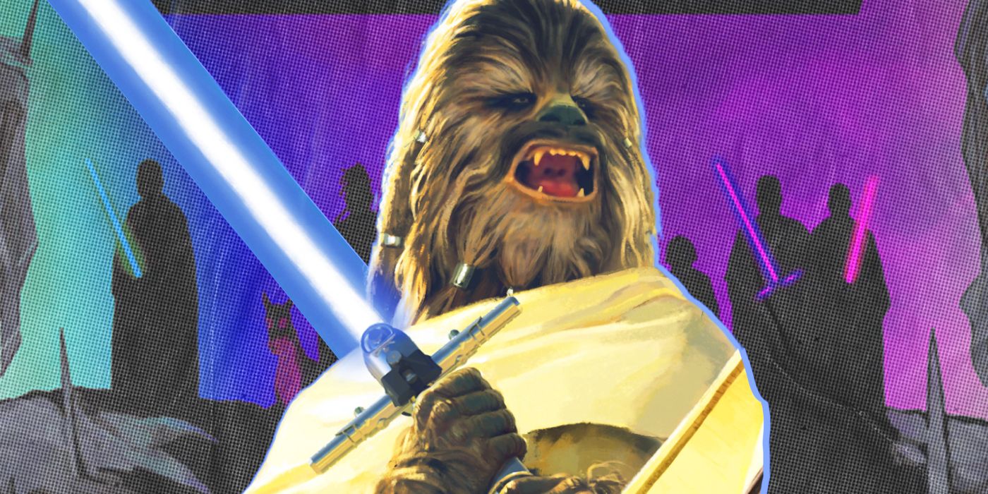 Burryaga wielding Lightsaber Star Wars High Republic Phase 3