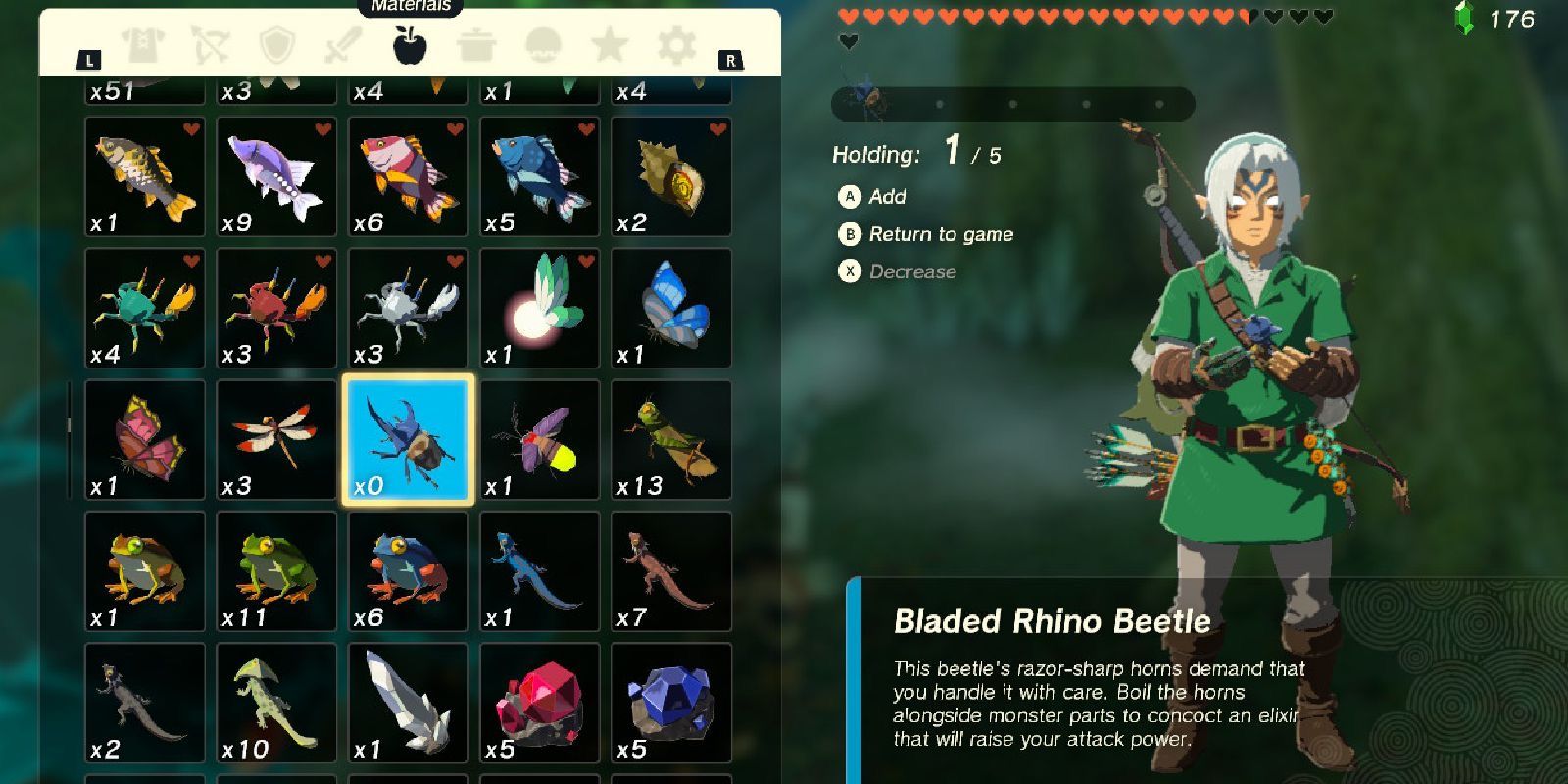 How To Find Bladed Rhino Beetles In Tears of the Kingdom