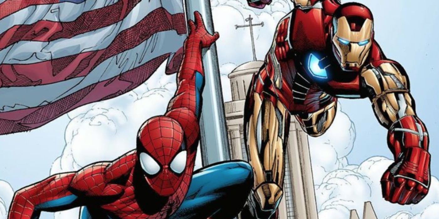 Homem-Aranha e Homem de Ferro prontos para ação na Marvel Comics