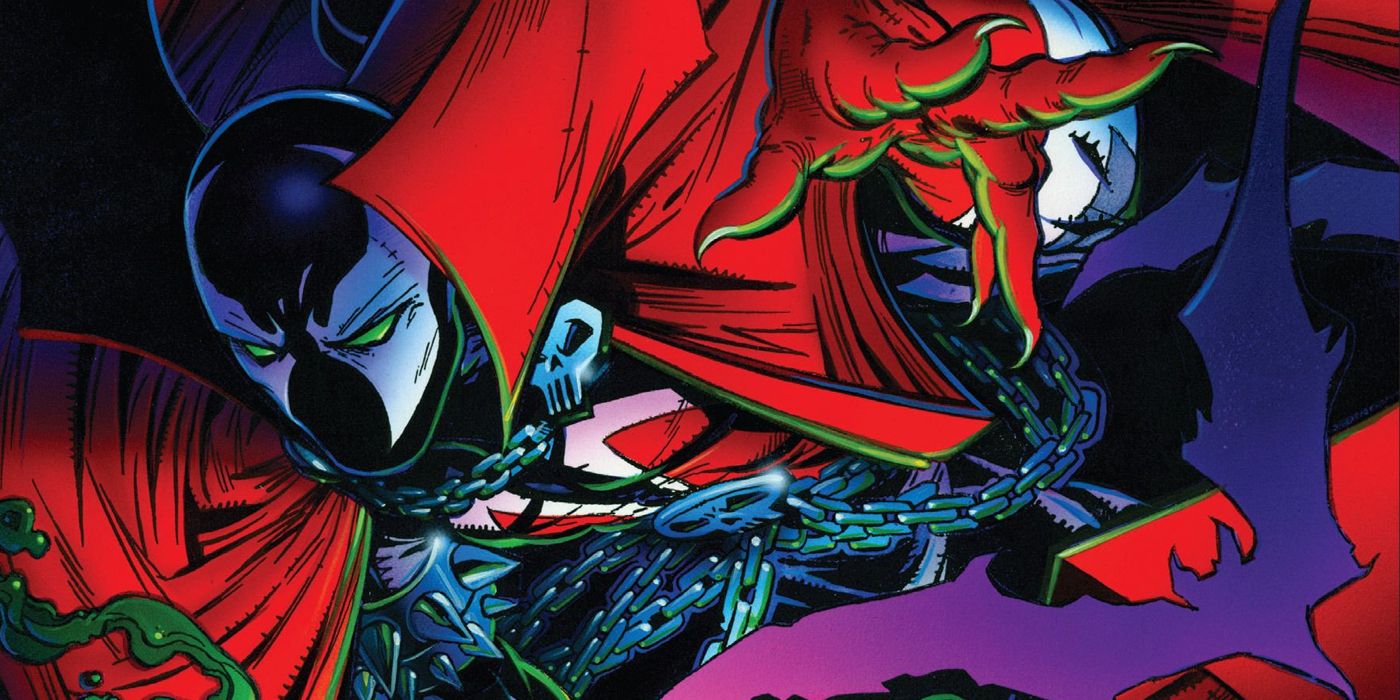 Spawn first appearance on the cover of Spawn # 1 in Image Comics.