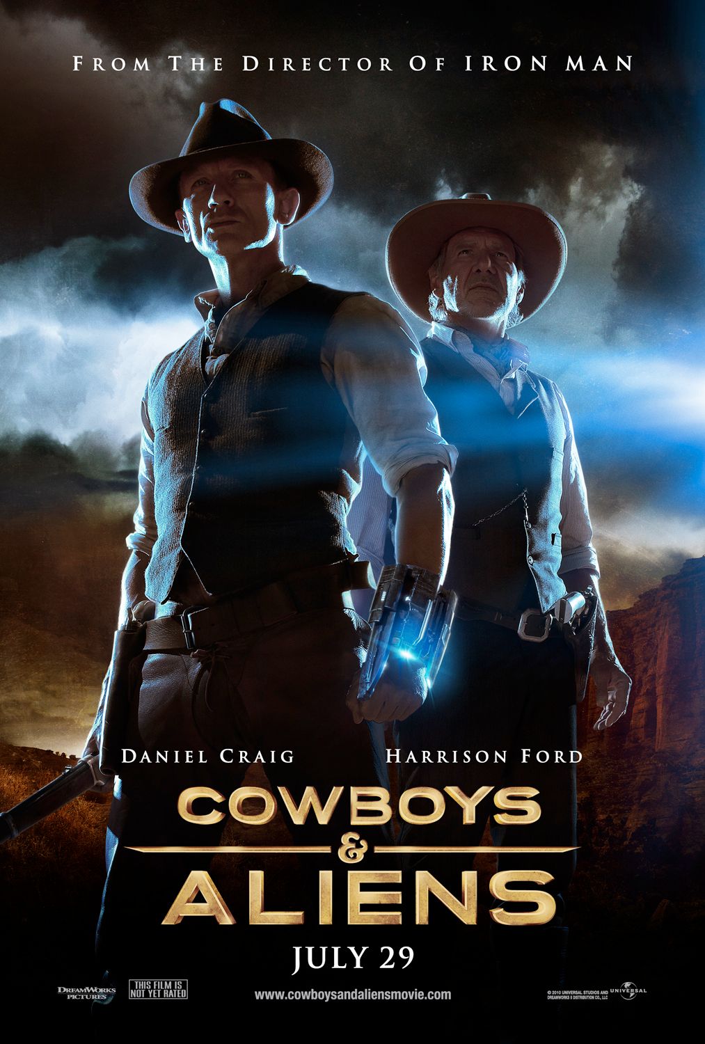Pôster do filme Cowboys e Aliens
