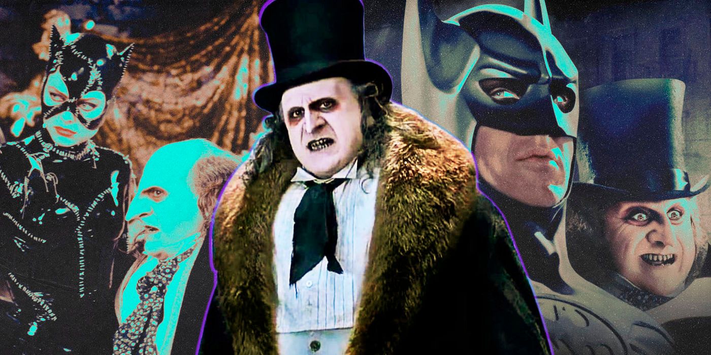 Danny Devito as Penguin on Batman Returns