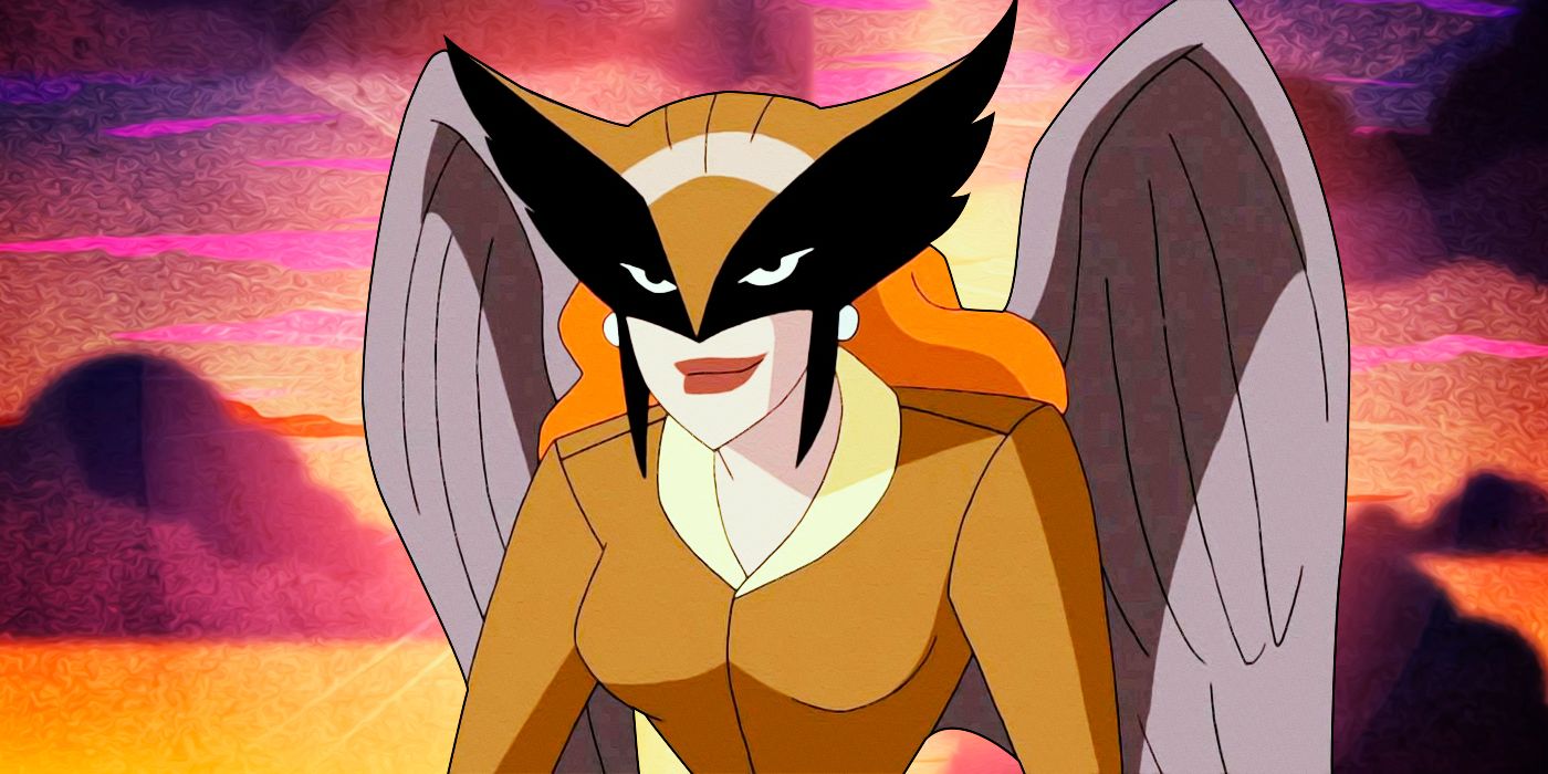 Hawkgirl from the DCAU