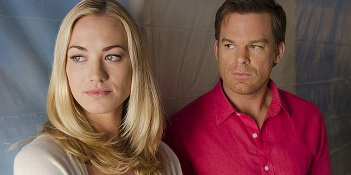 Dexter and Hannah stand next to each other in Dexter