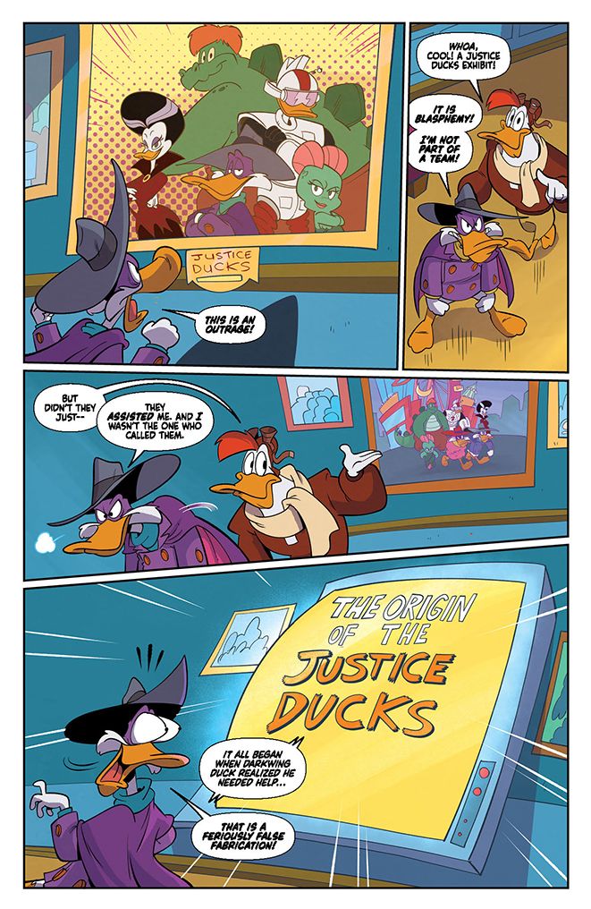 Dynamite Teases a Darkwing Duck/Justice Ducks Reunion