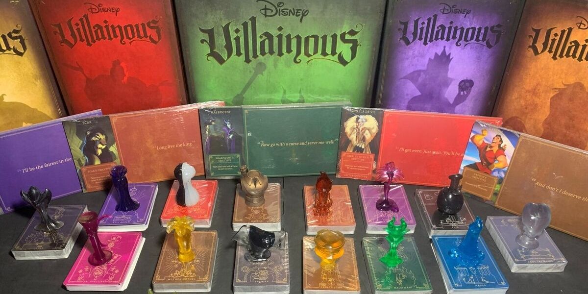 Contents of Disney: Villainous, plus some expansions.