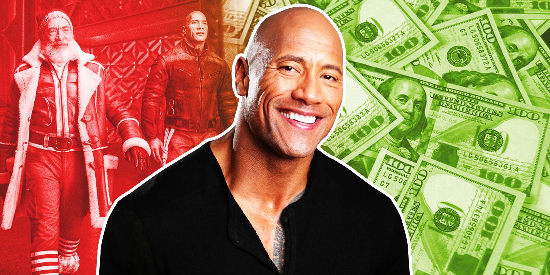 What is Red One starring Dwayne Johnson about?