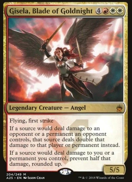 Cartão Gisela Blade of Goldnight em Magic: The Gathering