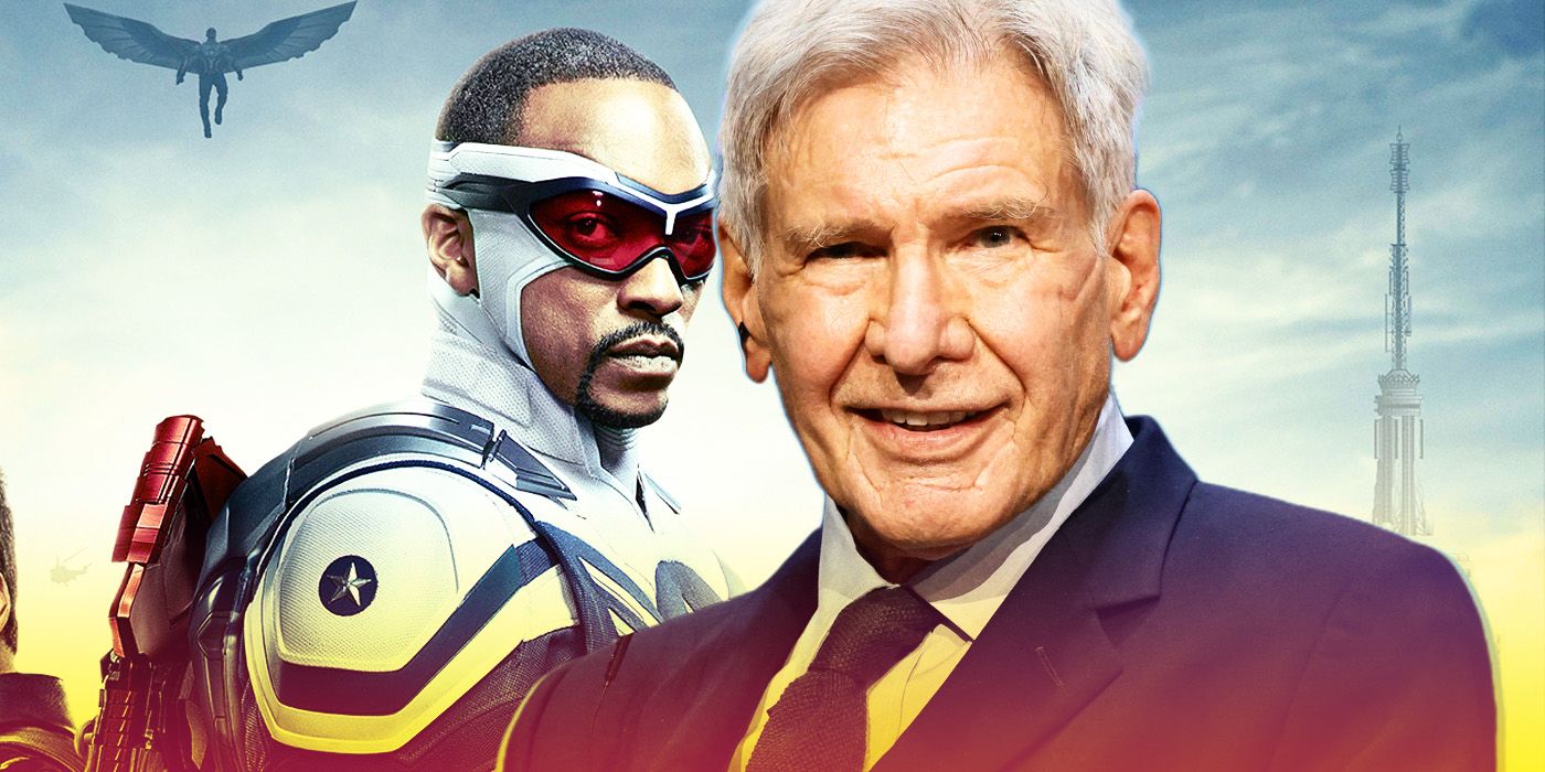 Harrison Ford and Anthony Mackie on Captain America 4