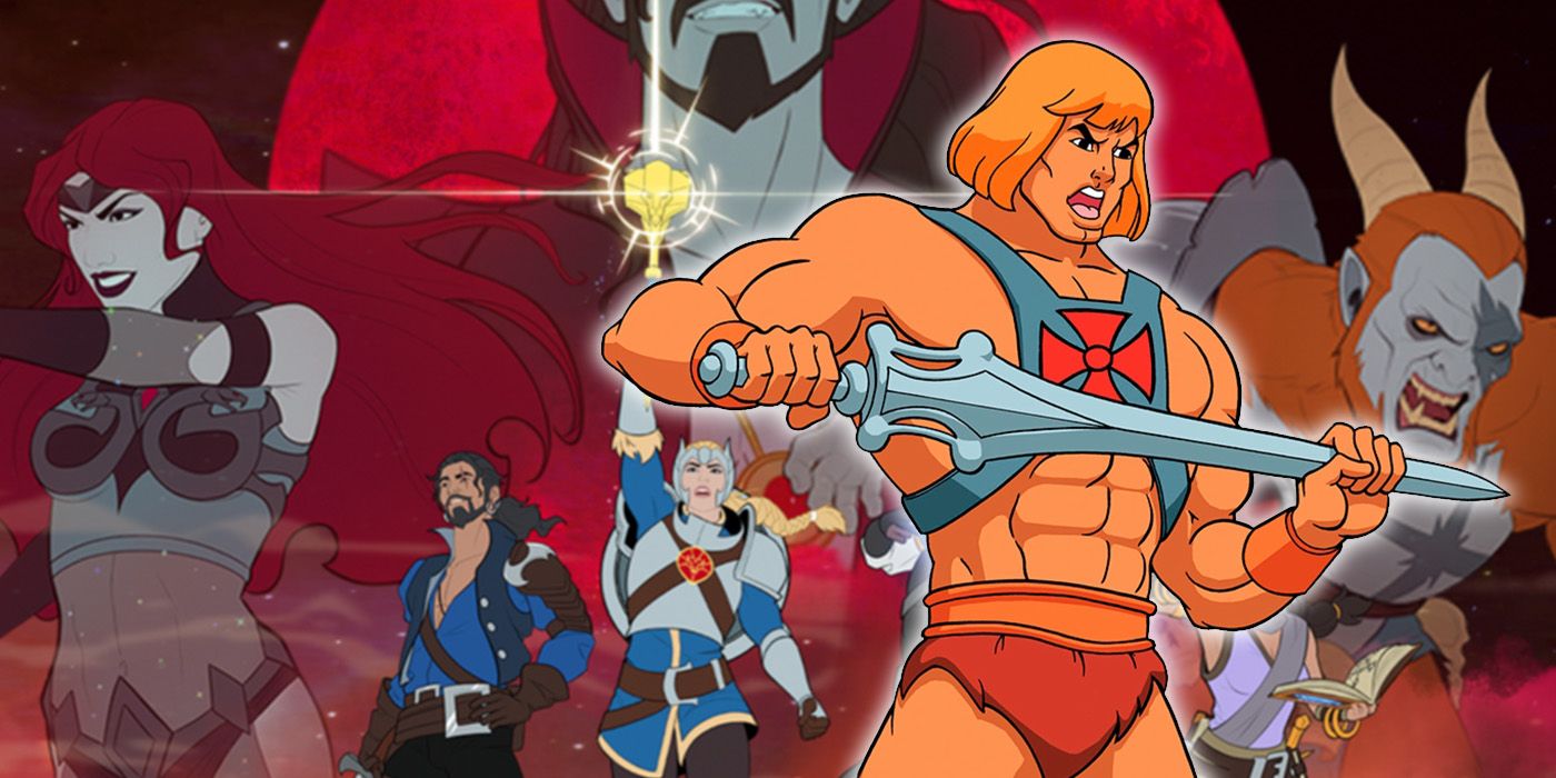 Classic 1980s He-Man and Mythforce video game characters