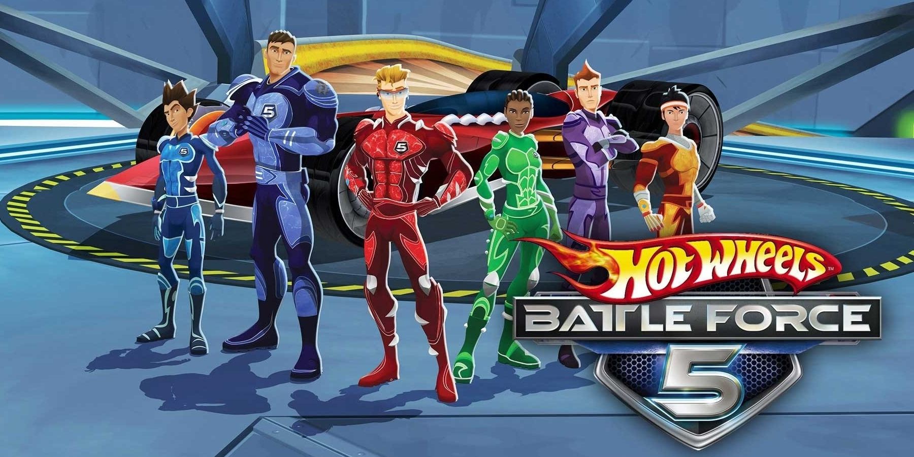 Protagonistas de Hot Wheels Battle Force 5