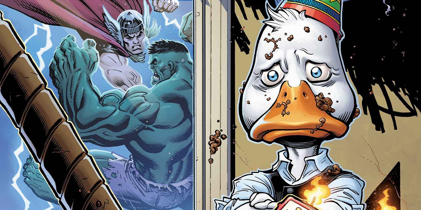 Howard the Duck 50th anniversary one-shot cover.