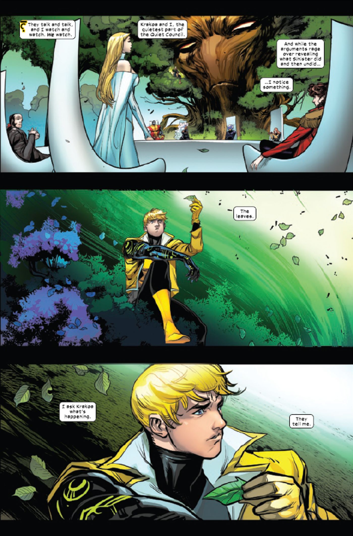 Immortal X-Men #13 Textless Preview : r/xmen