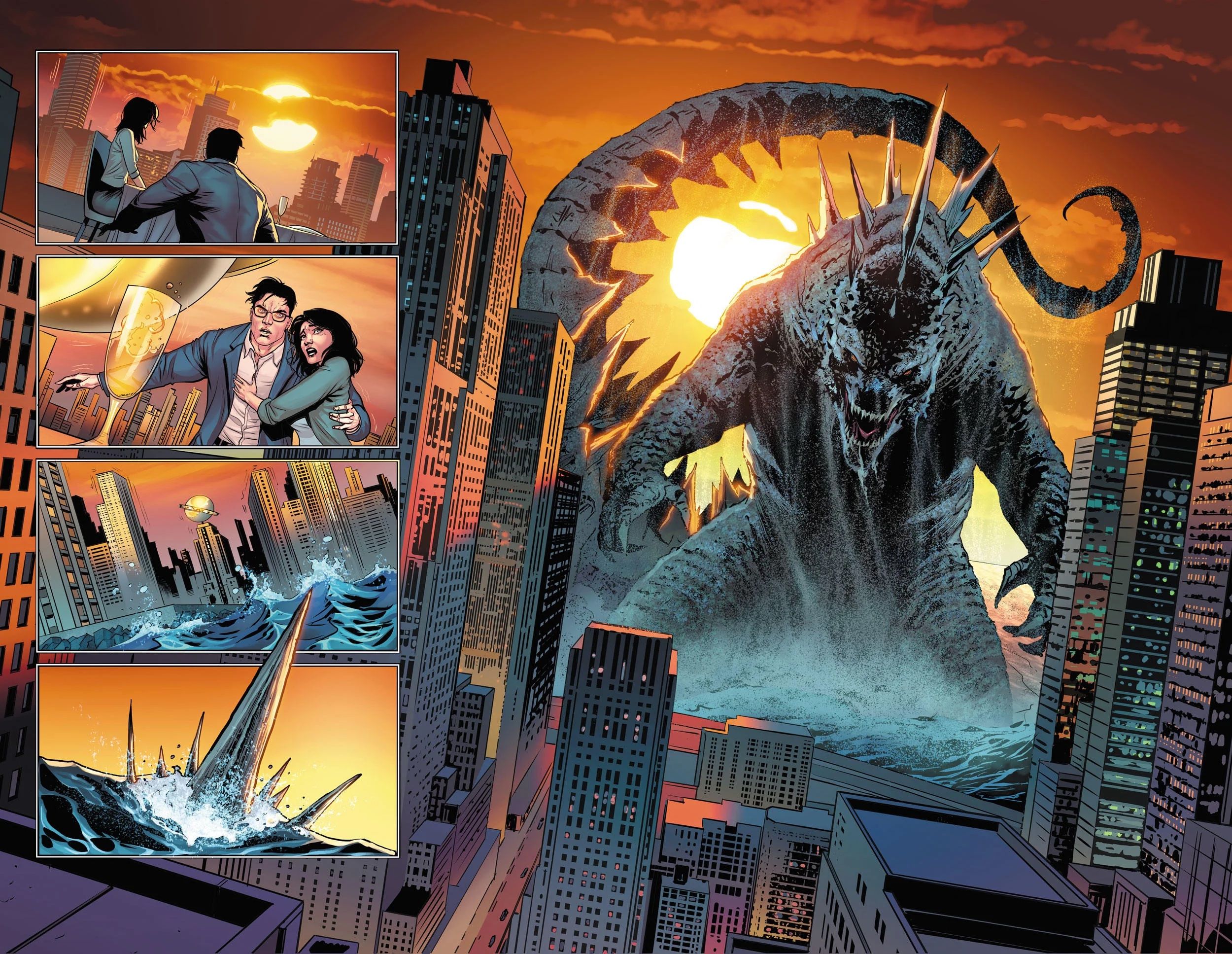 SDCC DC Announces a Justice League, Godzilla and Kong Crossover