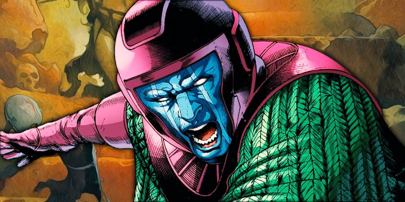 Kang the Conqueror yells in Marvel Comics