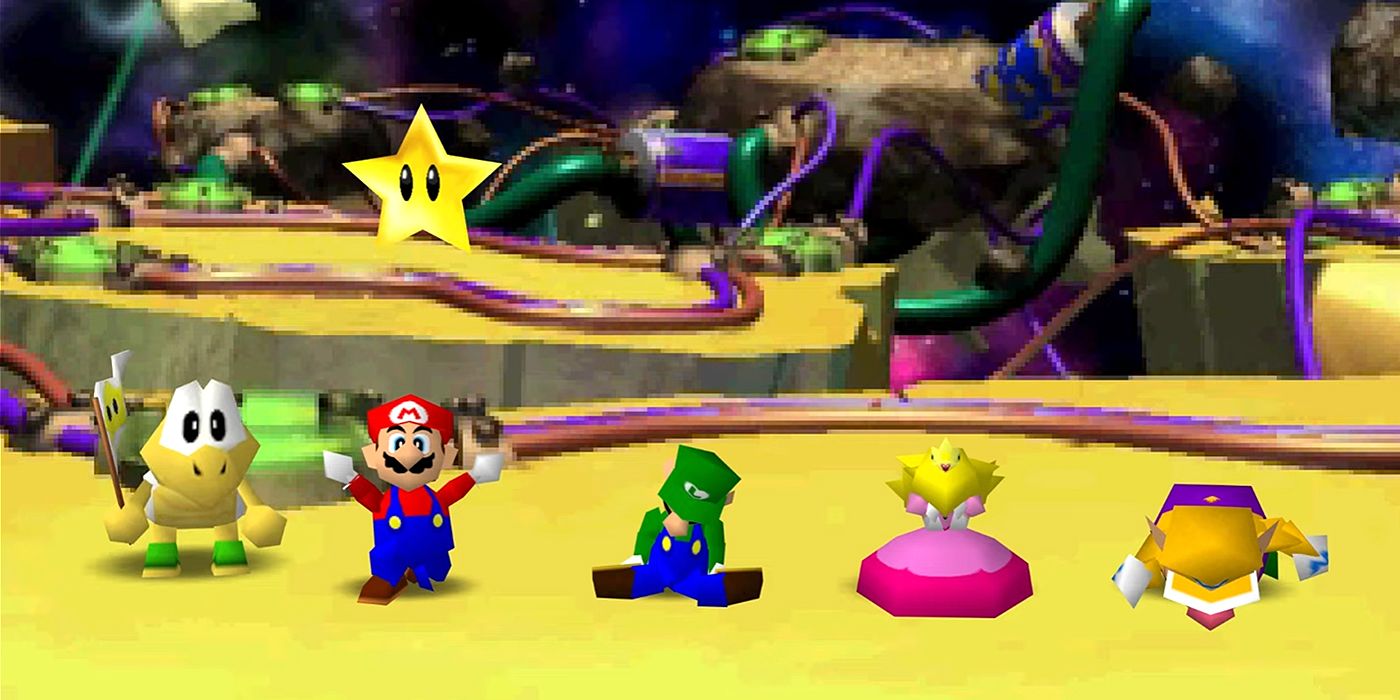 Mario Party 64 Mario becoming the Super Star
