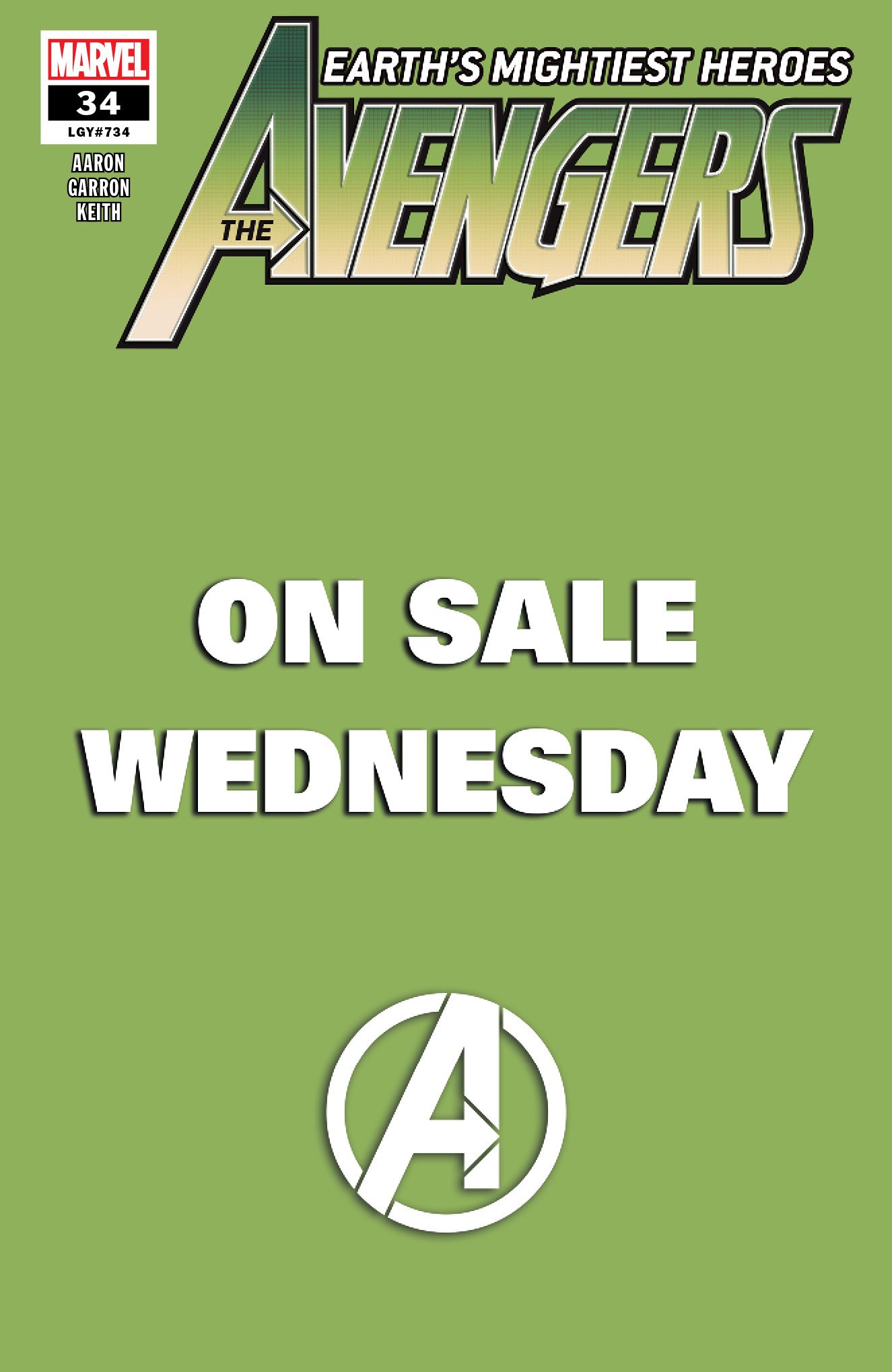 Uma capa variante da Marvel se gabando de lançar gibis às quartas-feiras