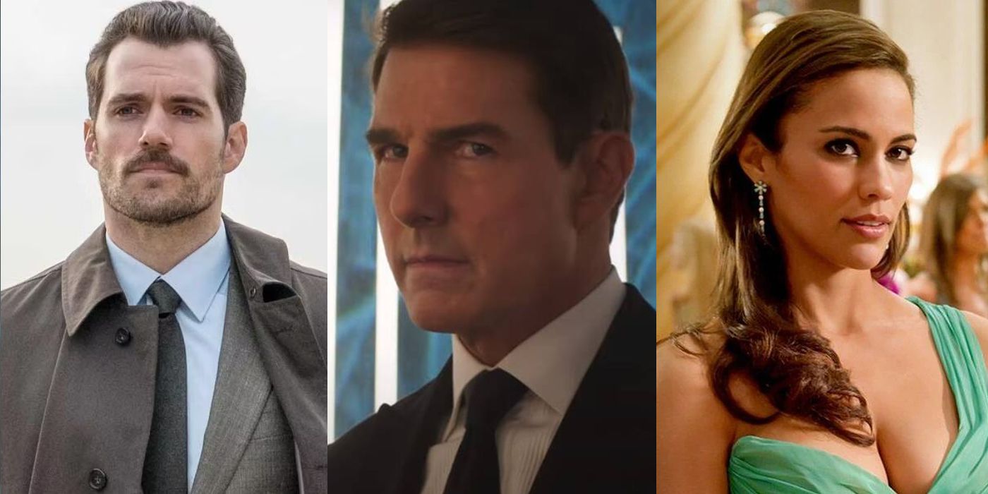 Split Image: August Walker (Henry Cavill); Ethan Hunt (Tom Cruise); and Jane Carter (Paula Patton)