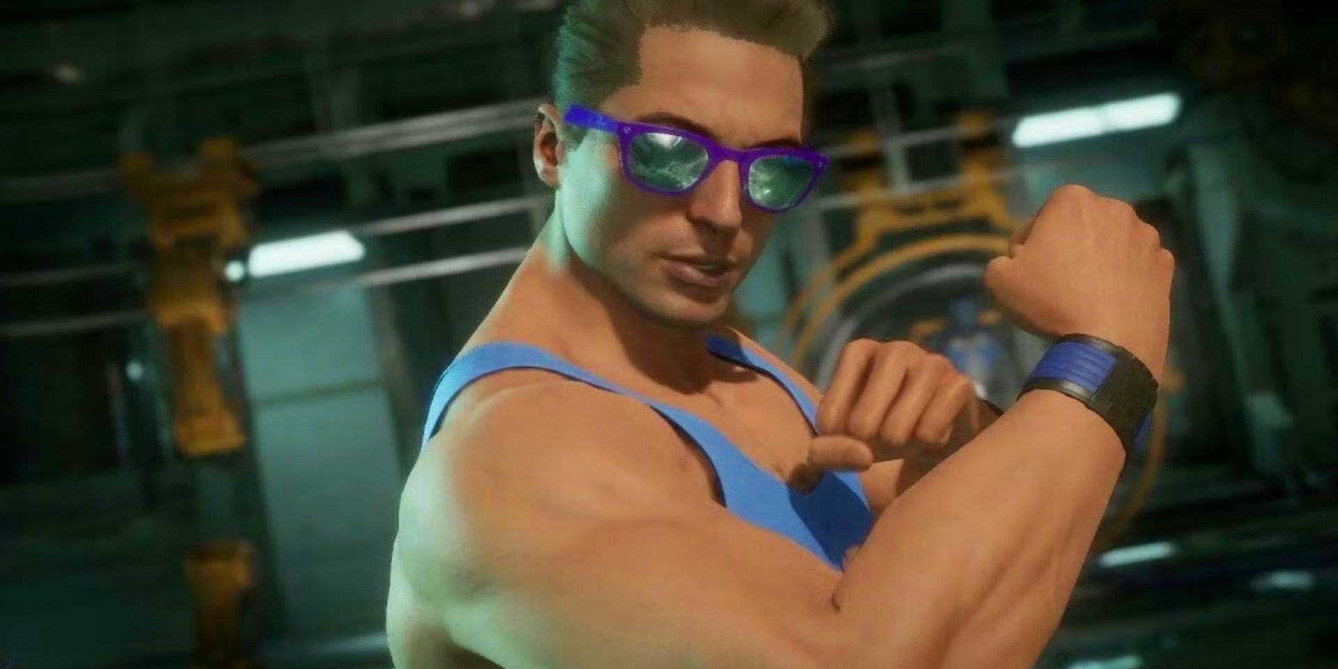 Skin bônus de Jean-Claude Van Damme para Johnny Cage em Mortal Kombat 1