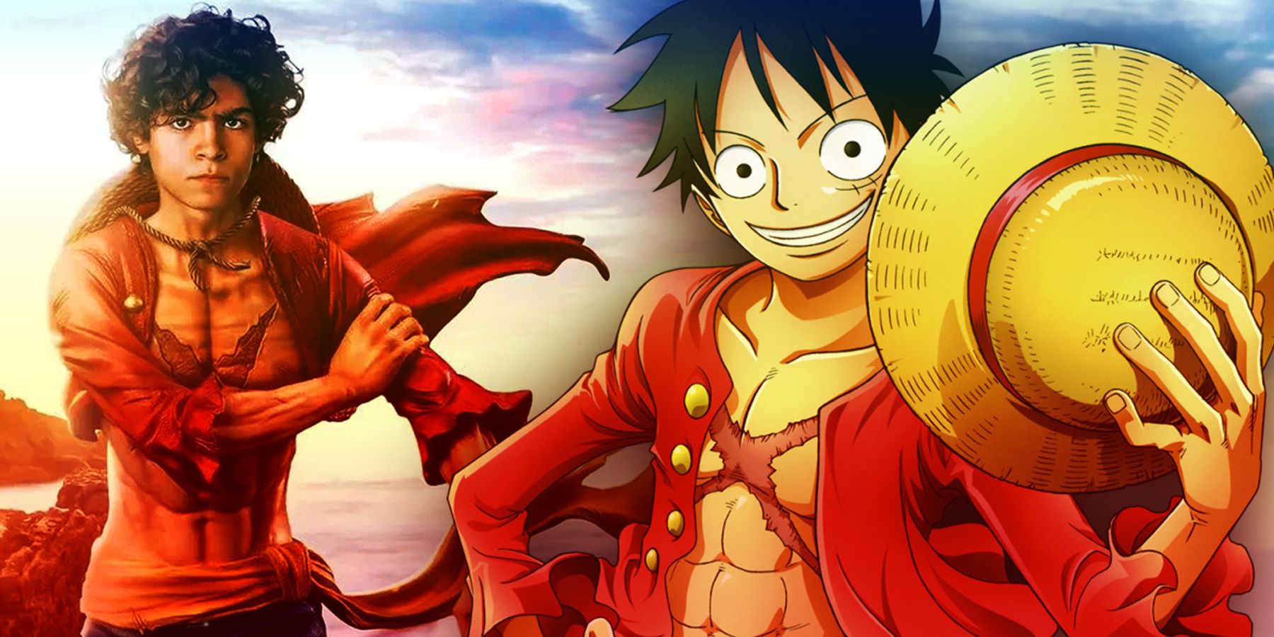 One Piece News on X: Live action VS Anime #ONEPIECE   / X