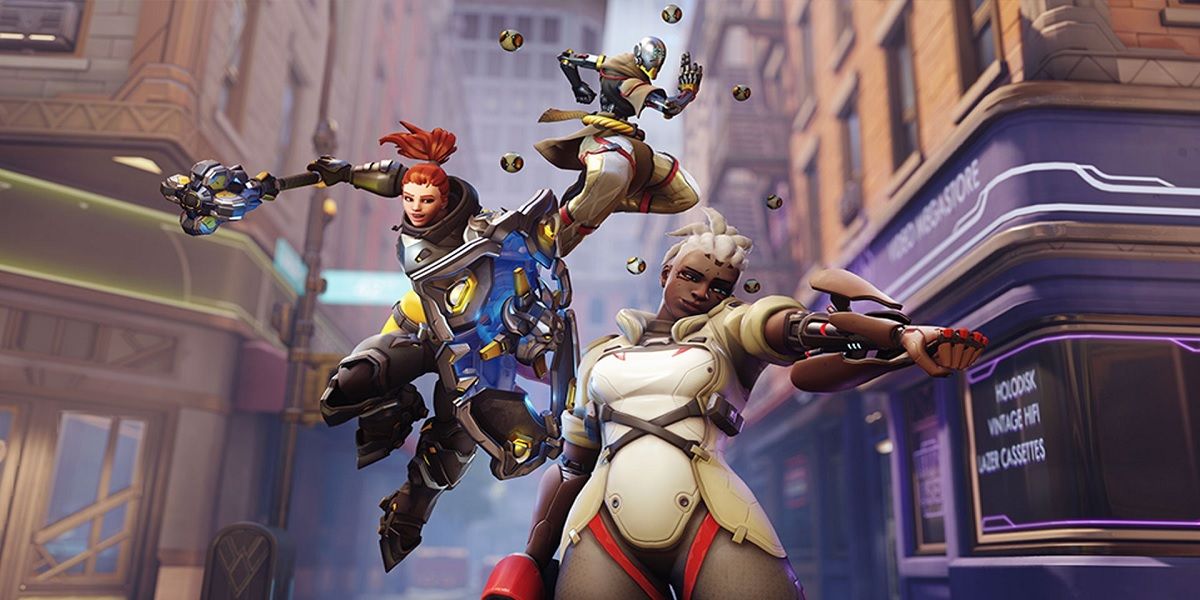 Brigitte, Zenyatta e Sojourn de Overwatch