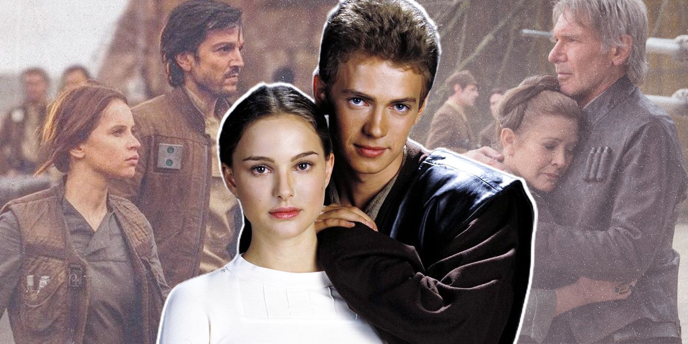 Padme and Anakin, Jyn and Andor, Leia and Solo