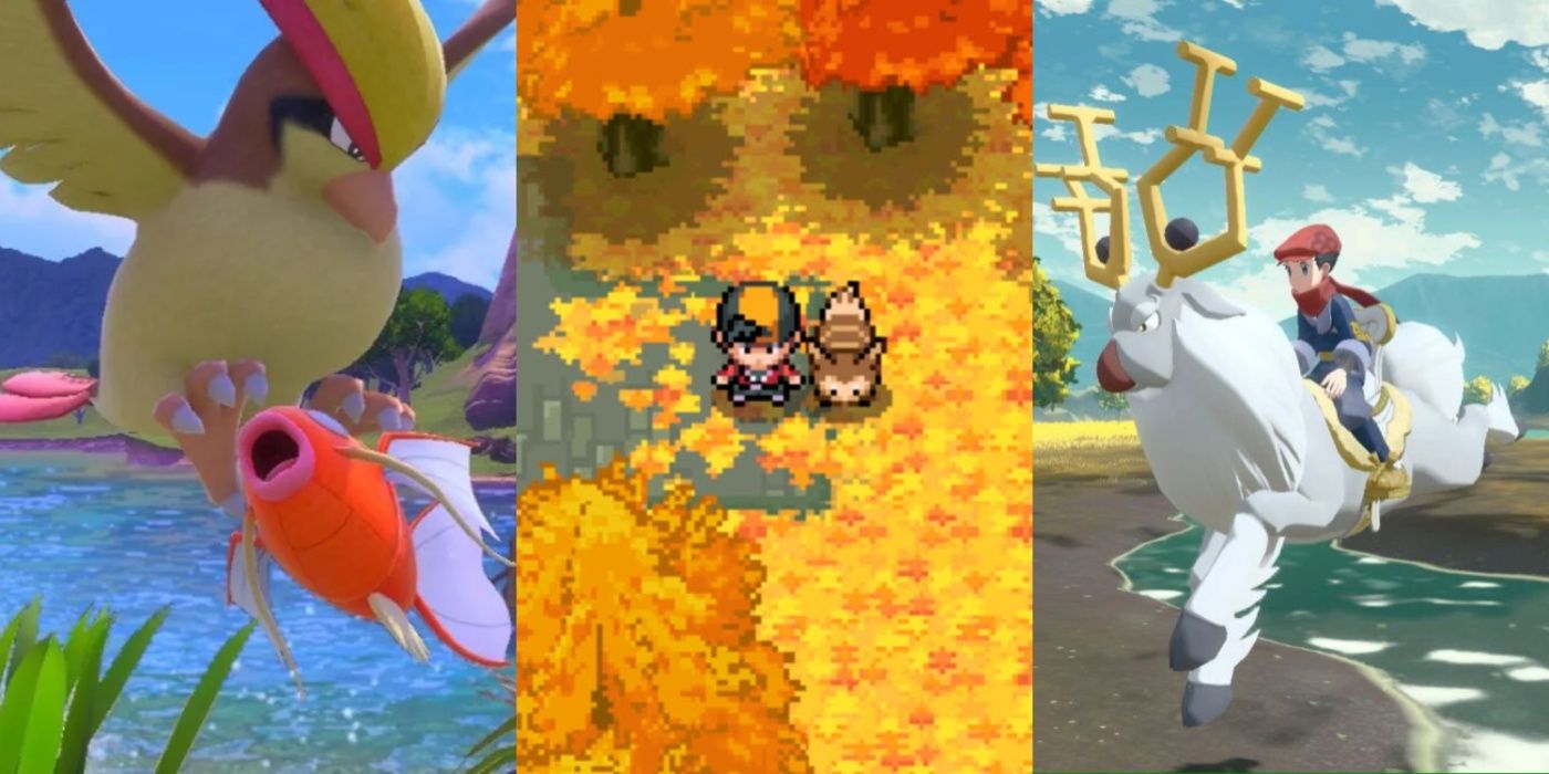 Pokemon Games That Have Replay Value include New Pokemon Snap, Legends: Arceus and HeartGold