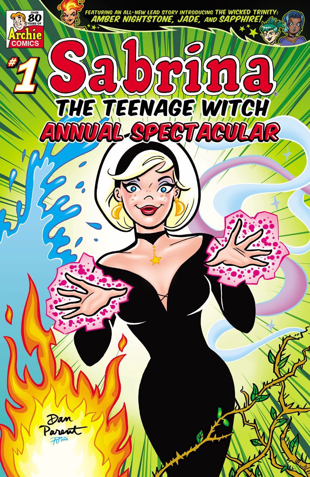 A capa de Sabrina Annual Spectacular #1