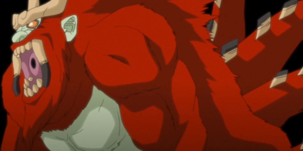 Son Goku looking furious in his gorilla body