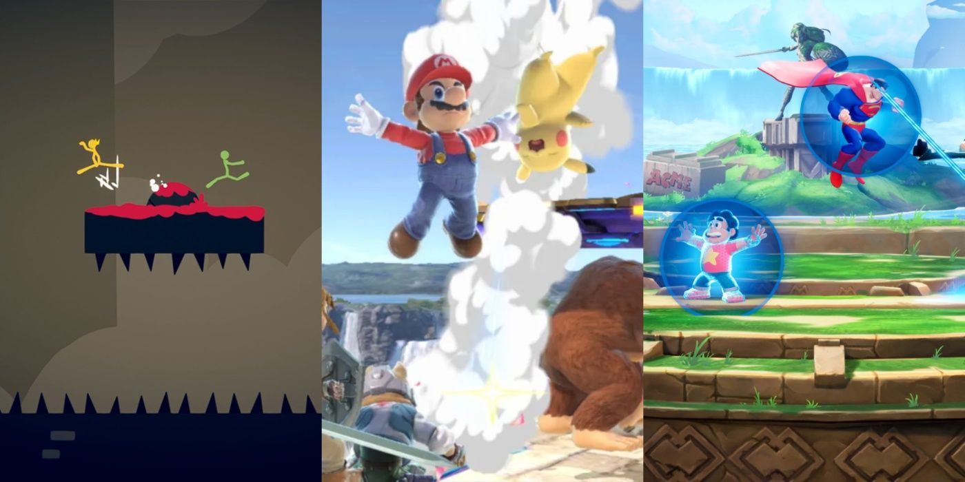 Super Smash Bros has clearly inspried a lot of great platformer fighters including Stick Fight and MultiVersus