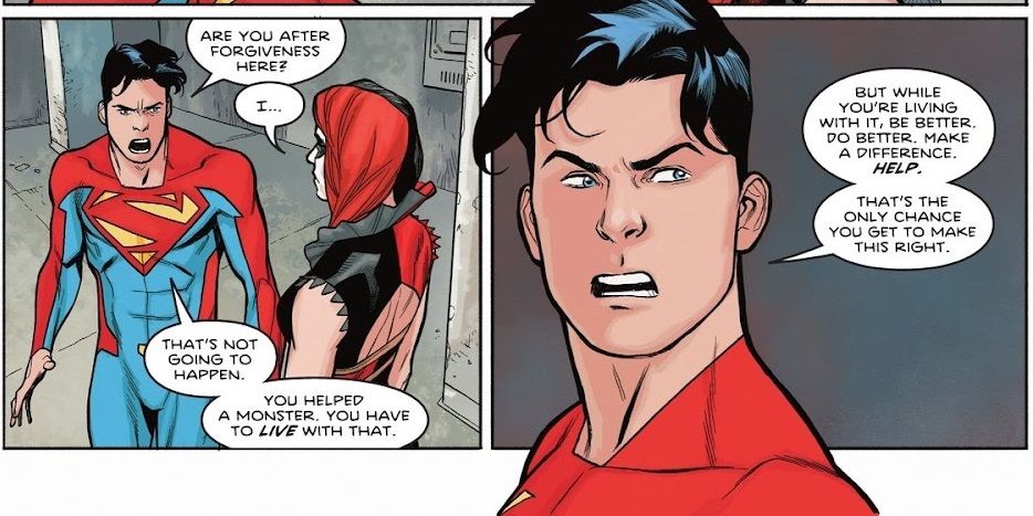 Jon Kent tem palavras duras para Harley Quinn