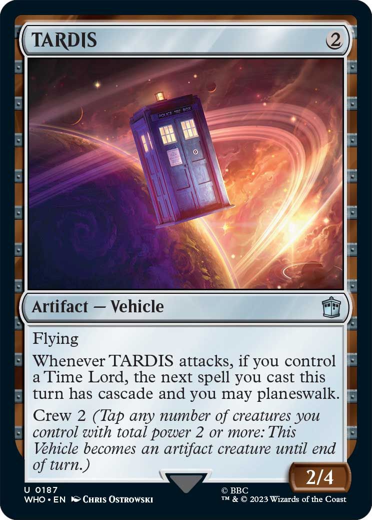 TARDIS de MTG Doctor Who 