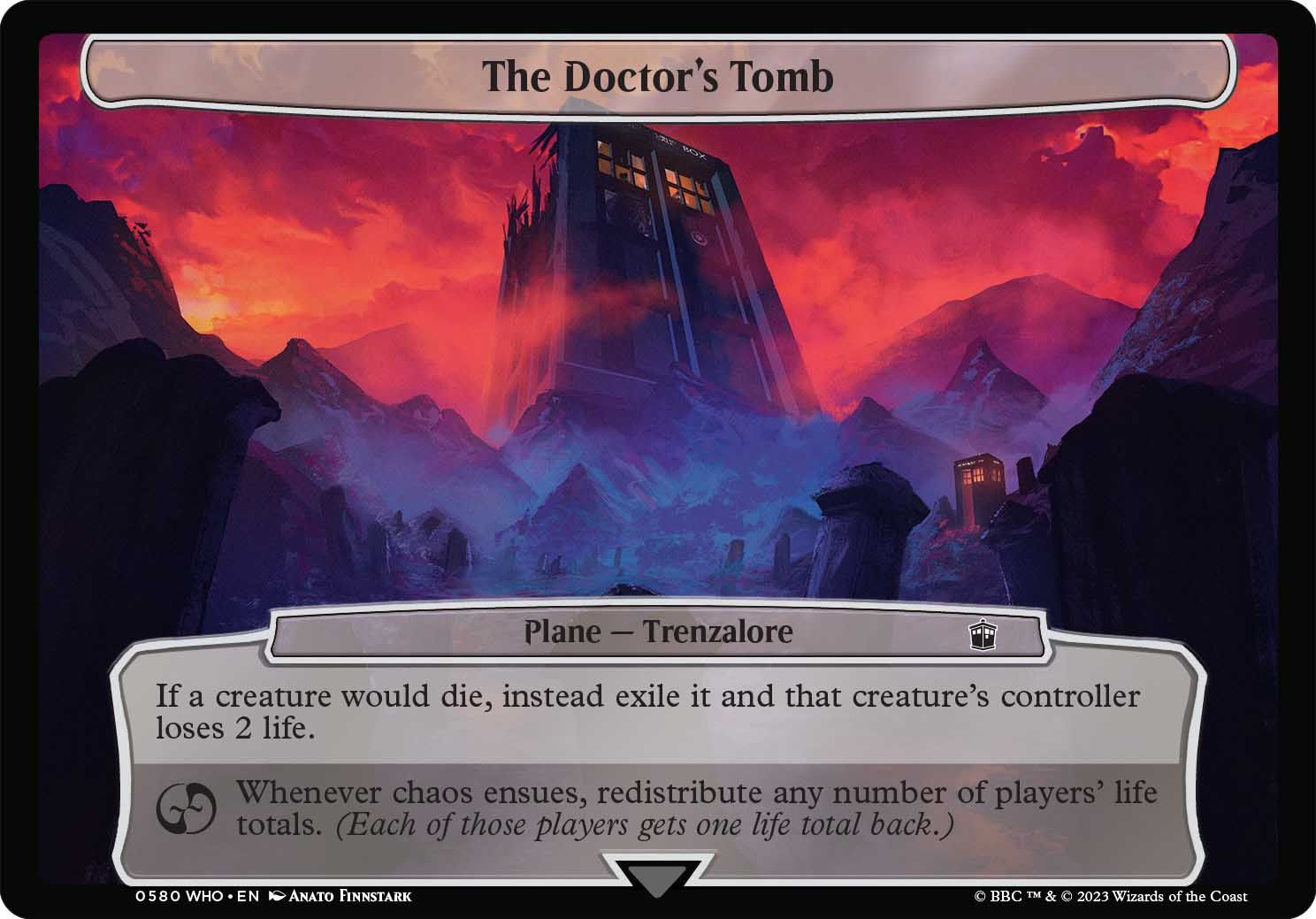 The Doctors Tomb MTG Doctor Who